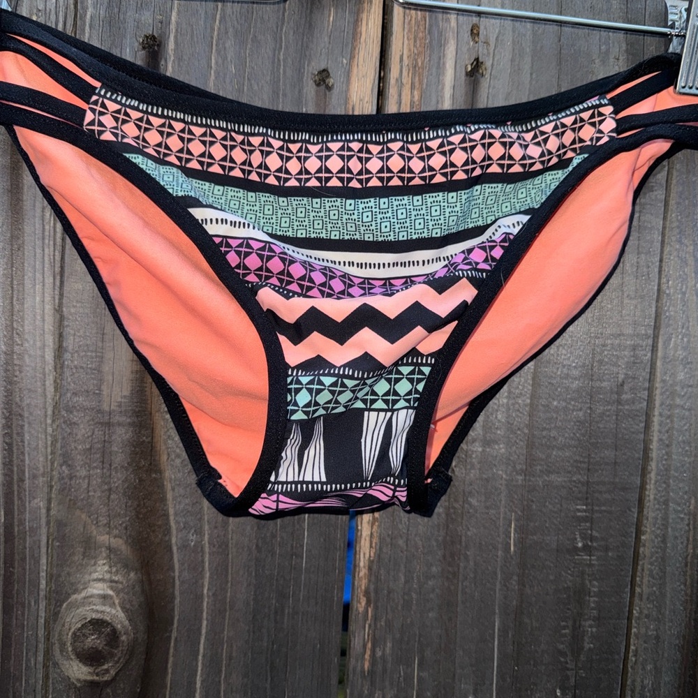 Seafolly Future Tribe Hipster Bikini Bottoms Size 12 - Picture 7 of 8
